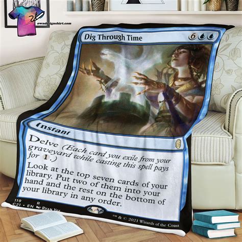 Magic card blanket